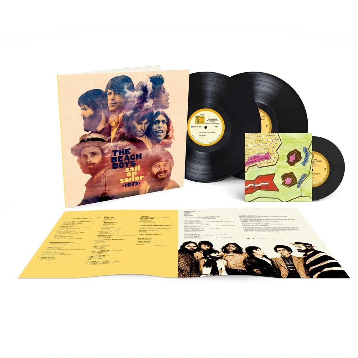 Beach Boys - Endless Summer & Sounds Of Summer: The Very Best Of The Beach Boys (Remastered/2LP) & Sail On Sailor (2LP/7Inch) & Feel Flows: The Sunflower & Surf's Up Sessions 1969-1971 (2LP) & Beach Boys' Christmas Album (Mono) & Pet Sounds (Mono) &