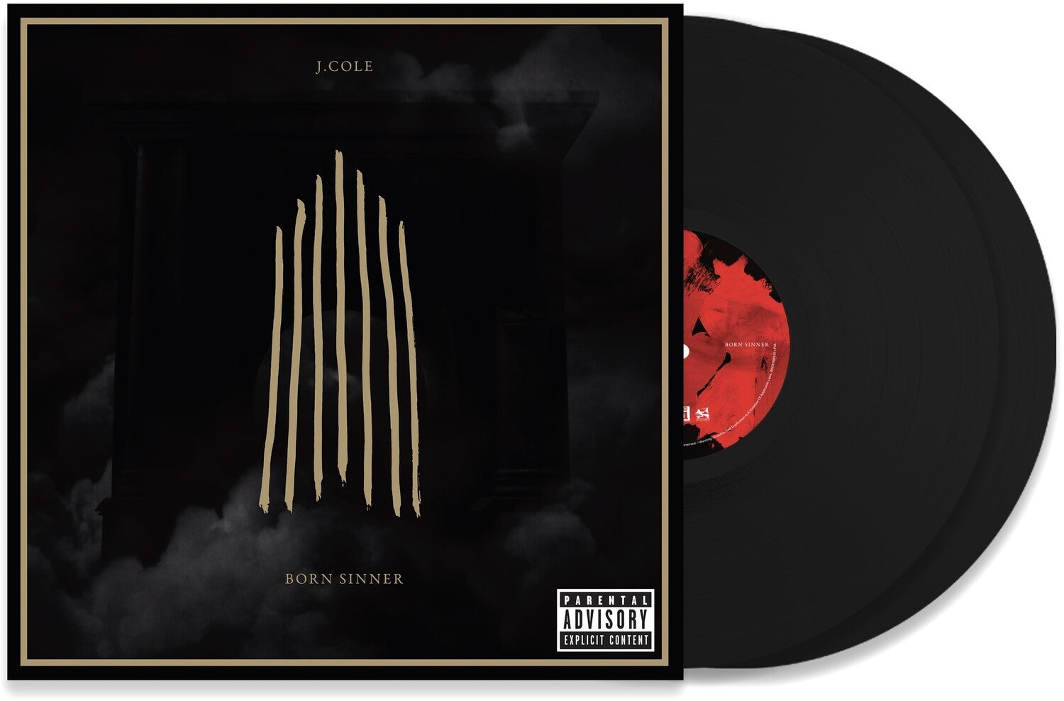 2014 Forest Hills Drive (2LP) (X) & Born Sinner (X) (2LP) & 4 Your Eyez Only & Kod