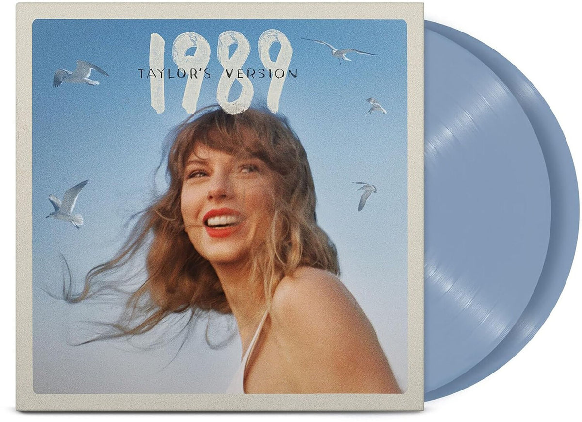 1989 (Taylor's Version) (2LP/Crystal Skies Blue Vinyl) & Red & Fearless Platinum Edition