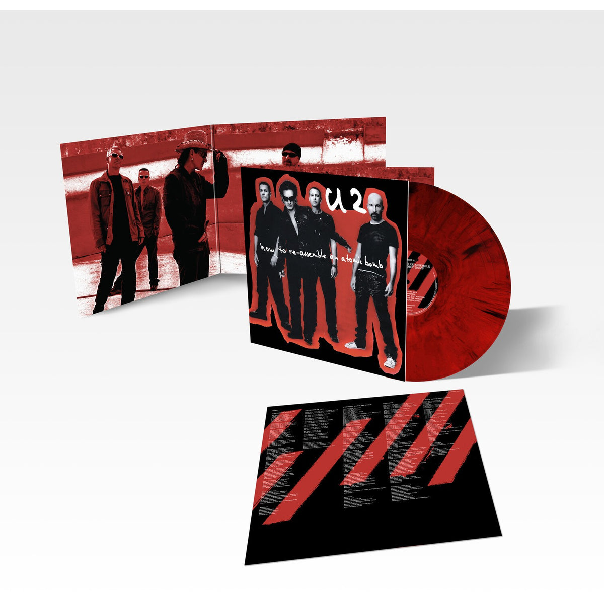Zooropa (Transparent Yellow/2LP) & How To Dismantle An Atomic Bomb (20Th Anniversary) (2LP/180G) & How To Re-Assemble An Atomic Bomb (Red/Black Marble LP Vinyl) & October & Joshua Tree & Best Of 1980-1990 (180G/2 LP)
