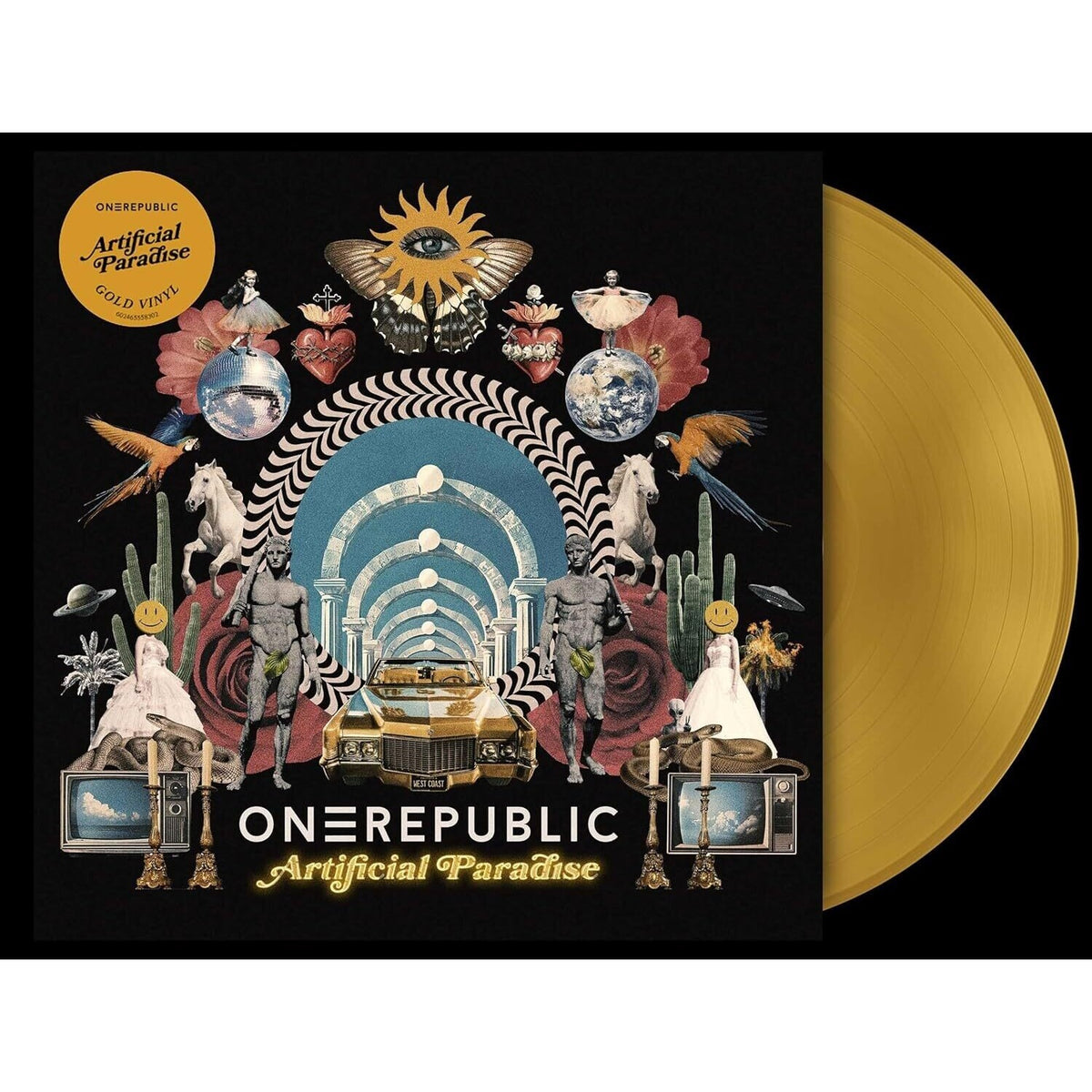 Artificial Paradise (Gold LP Vinyl) & Human