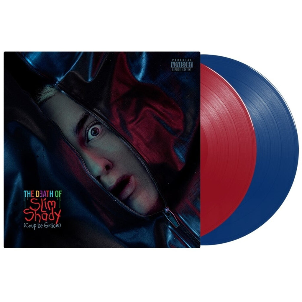 Death Of Slim Shady (Coup De Grace) (X) (Red/Blue Vinyl/2LP) & Encore & Curtain Call: Hits & Recovery & Marshall Mathers LP 2 & Kamikaze (Opaque Olive Green LP Vinyl/Gatefold Jacket) & Slim Shady LP & Marshall Mathers LP & Eminem Show