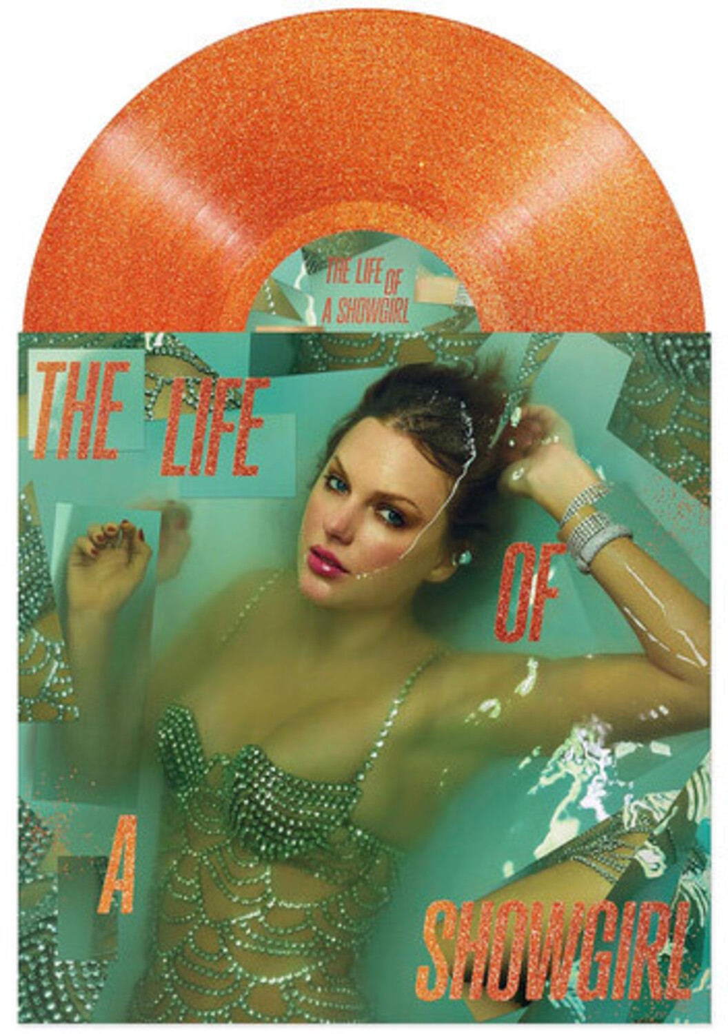 Fearless (Taylor's Version) (Gold Vinyl/3LP) & 1989 (Taylor's Version) (2LP/Crystal Skies Blue Vinyl) & Life Of A Showgirl (X) (Sweat & Vanilla Perfume Portofino Orange Glitter LP Vinyl) & Fearless Platinum Edition