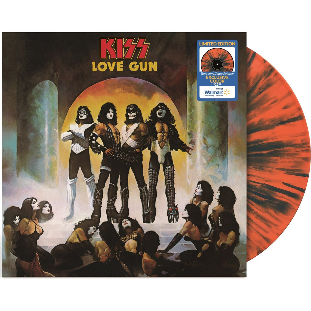 Love Gun (Tangerine/Aqua Splatter LP Vinyl) & Ace Frehley