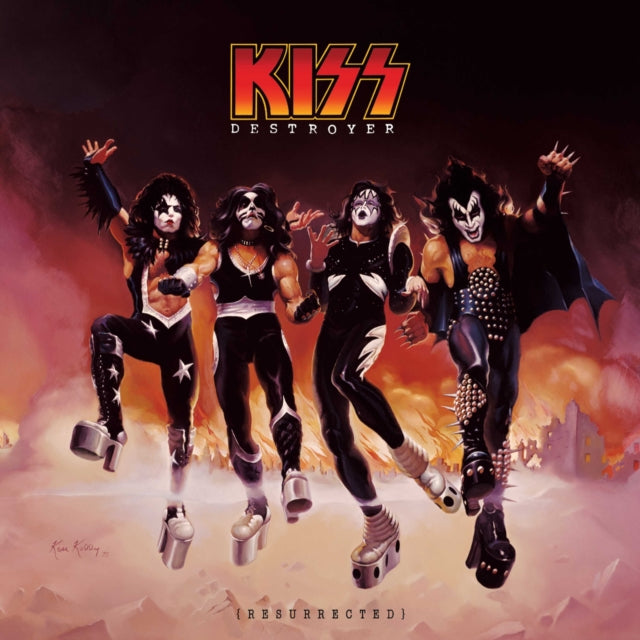 Destroyer (Resurrected) (Translucent Orange LP Vinyl) & Kiss & Animalize & Lick It Up & Creatures Of Night & Love Gun & Rock & Roll Over & Kissworld - The Best Of Kiss (2 LP)