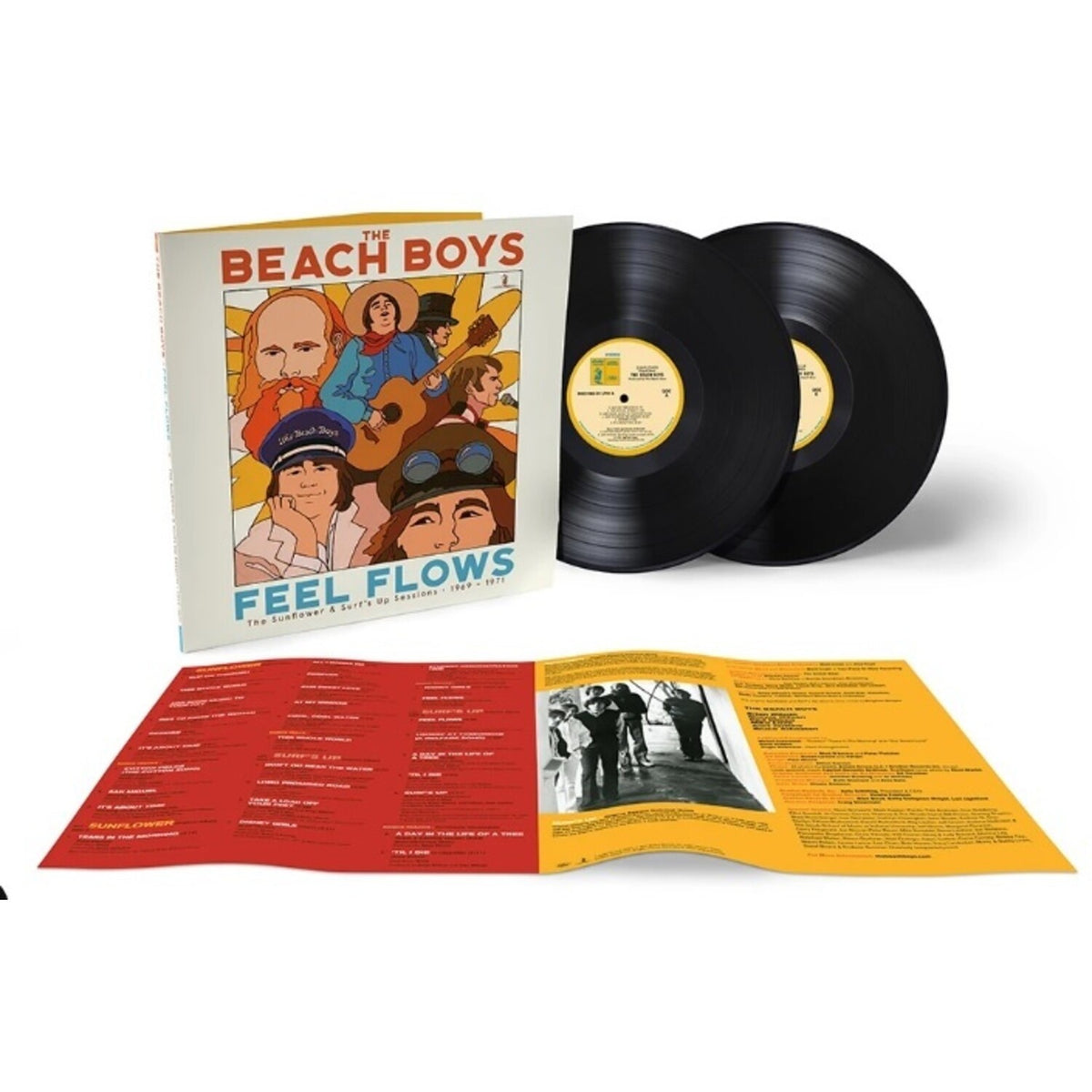 Endless Summer & Feel Flows: The Sunflower & Surf's Up Sessions 1969-1971 (2LP) & Pet Sounds (Mono) & Surfer Girl (75Th Anniversary) & Good Vibrations (Orange/Yellow Swirl-Marble LP Vinyl)