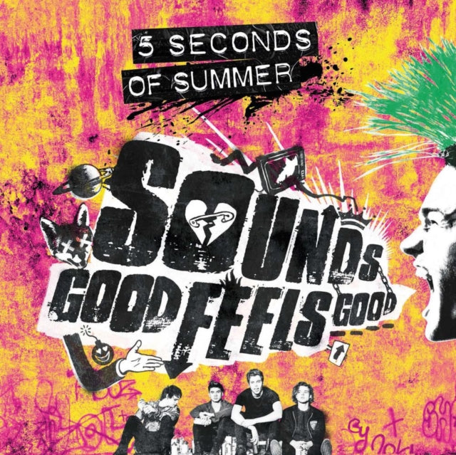 5 Seconds Of Summer (10Th Anniversary Edition) (Red LP Vinyl) & Sounds Good Feels Good