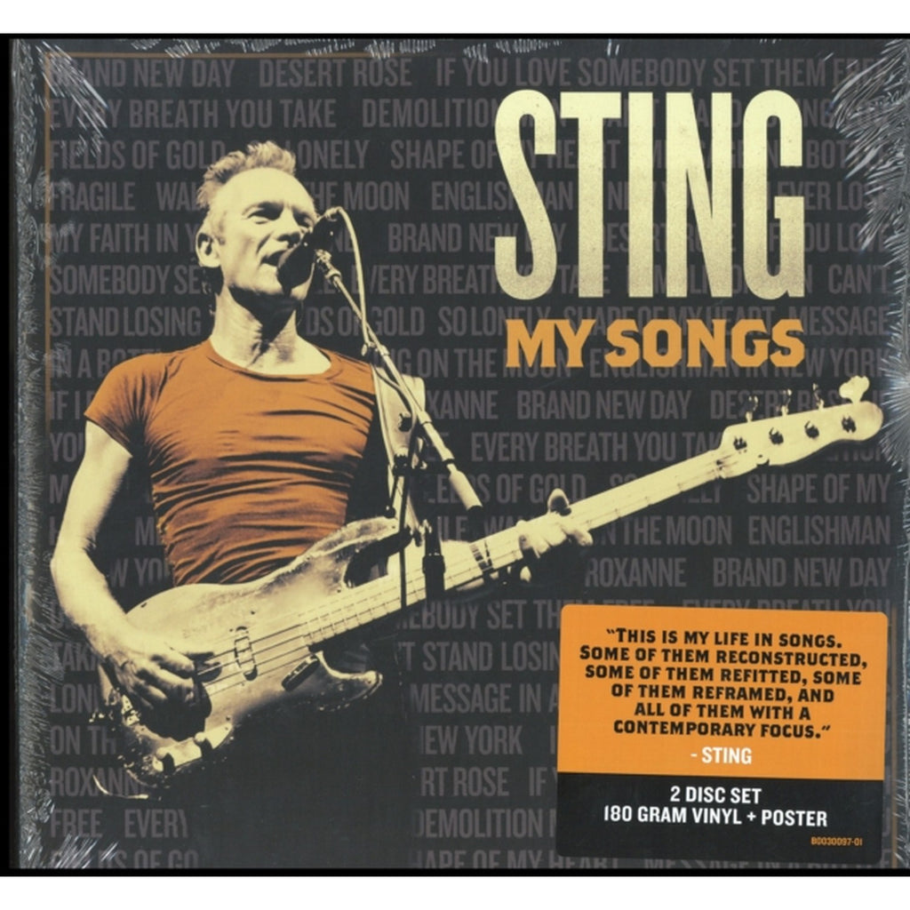 Dream Of The Blue Turtles & Soul Cages & Duets (2LP/180G) & Sting 3.0 Live (180G) & Best Of 25 Years & My Songs (2 LP)