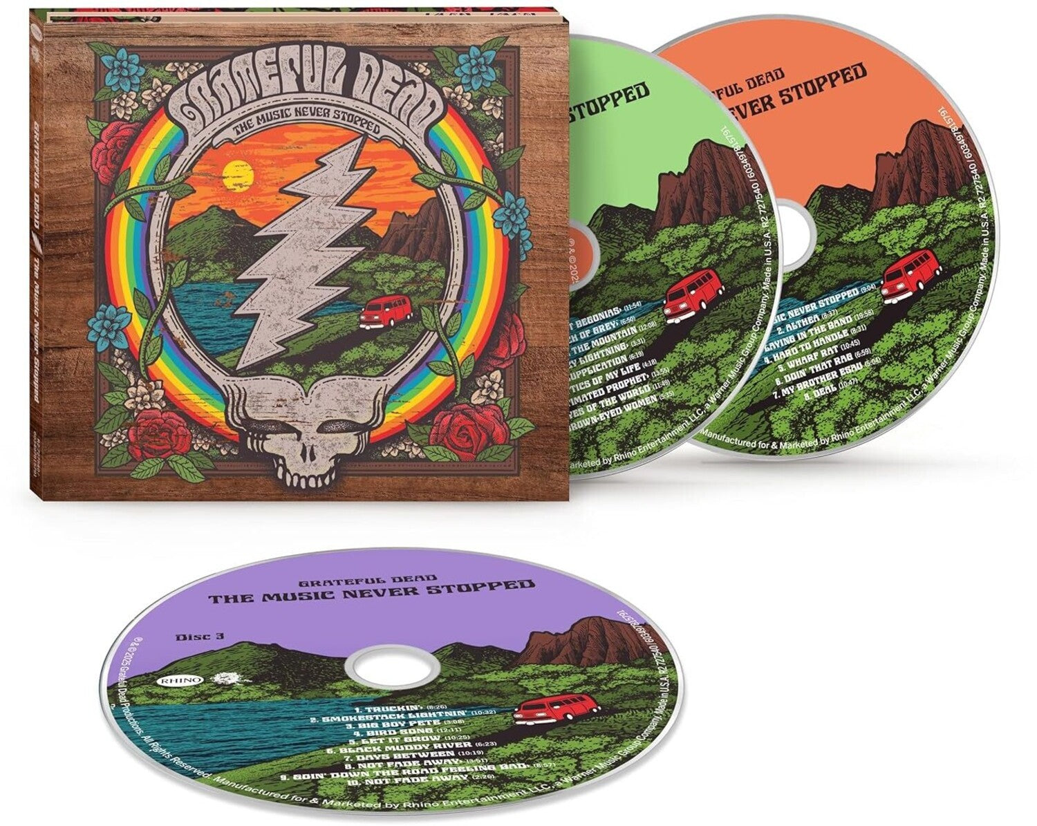 Music Never Stopped (3CD) & Lyceum Theatre, London, England 5/26/72 (Live) (4CD)