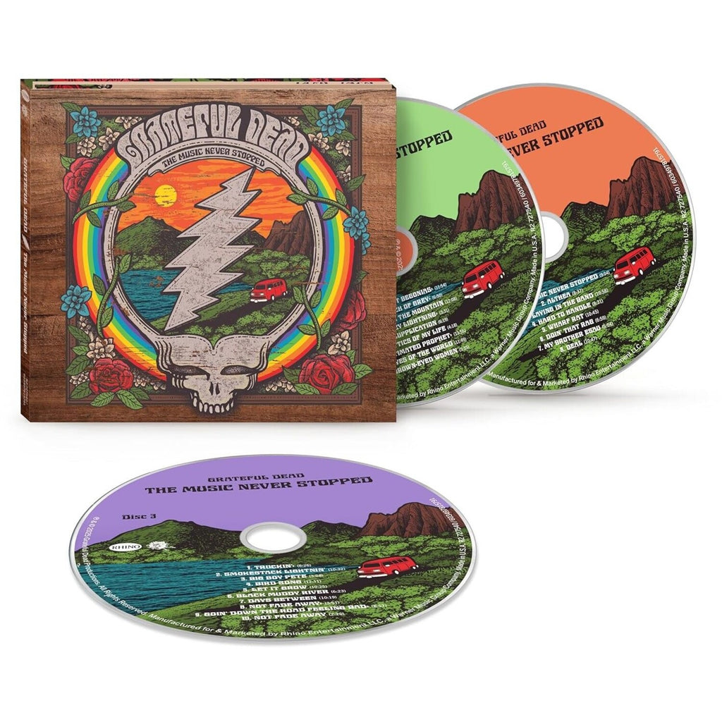 Very Best Of Grateful Dead & Gratest Hits & Music Never Stopped (3CD) & Wake Of The Flood (50Th Anniversary/Deluxe Edition/2CD) & American Beauty