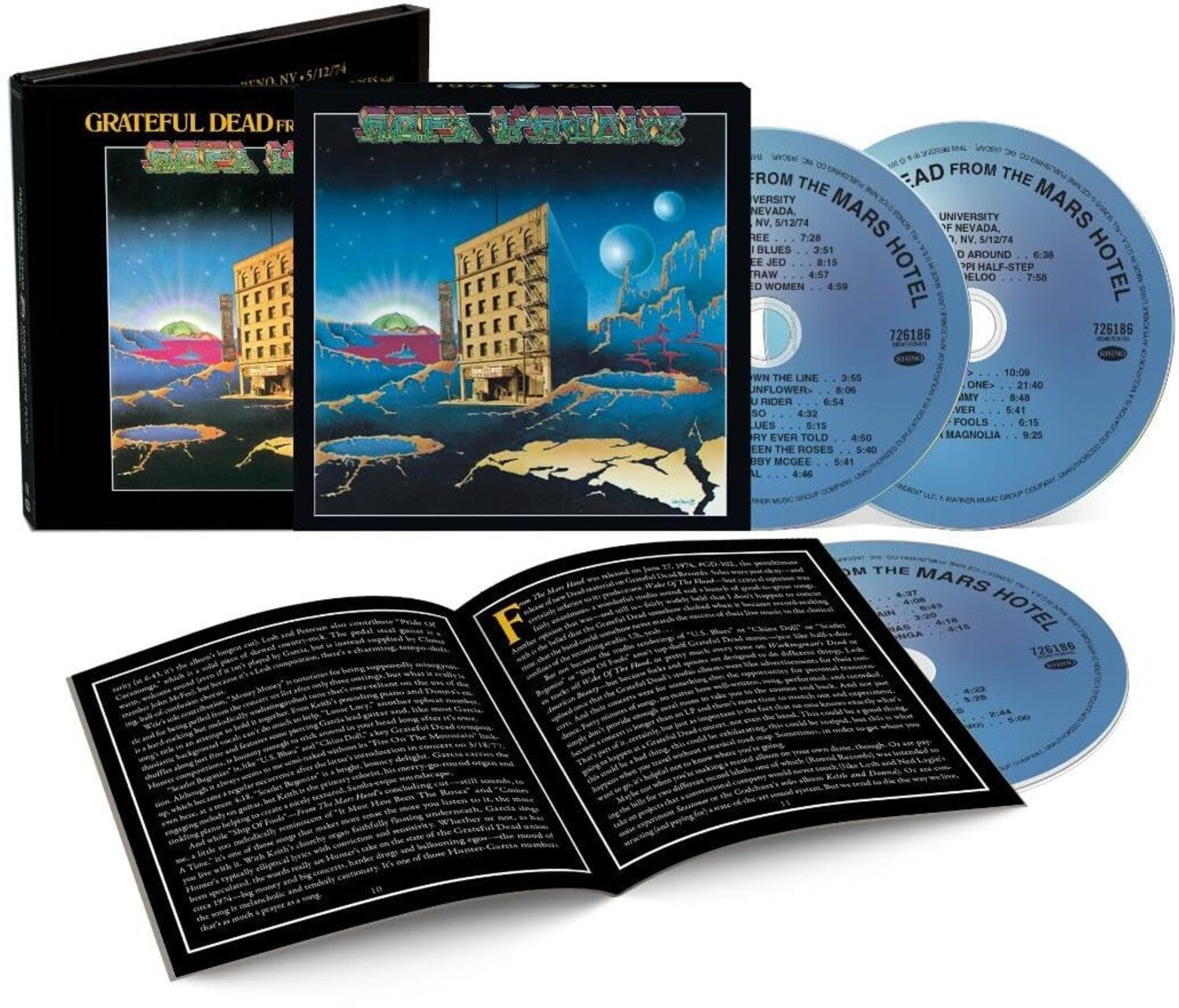Gratest Hits & From The Mars Hotel (50Th Anniversary/Remaster) & Wake Of The Flood (50Th Anniversary/Deluxe Edition/2CD)