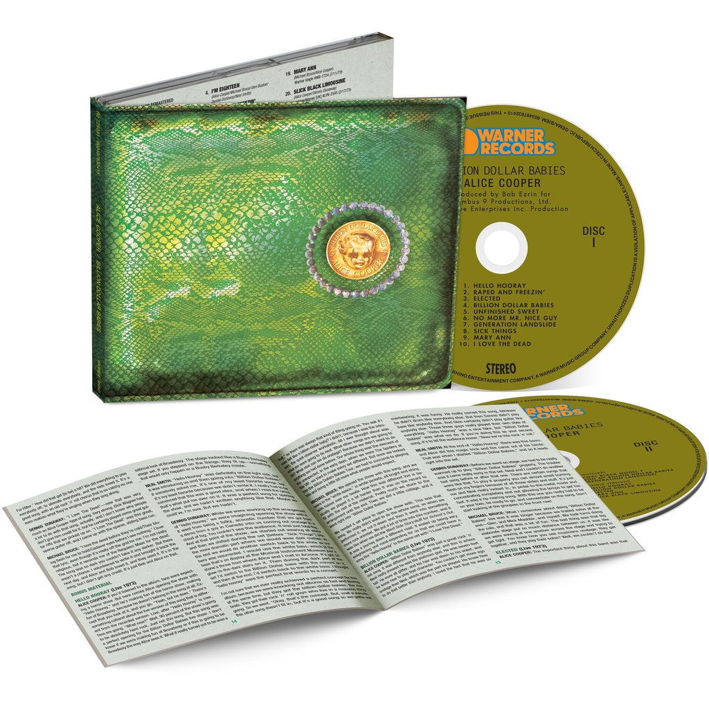 Billion Dollar Babies (50Th Anniversary/Deluxe/2CD) & Hey Stoopid & Last Temptation
