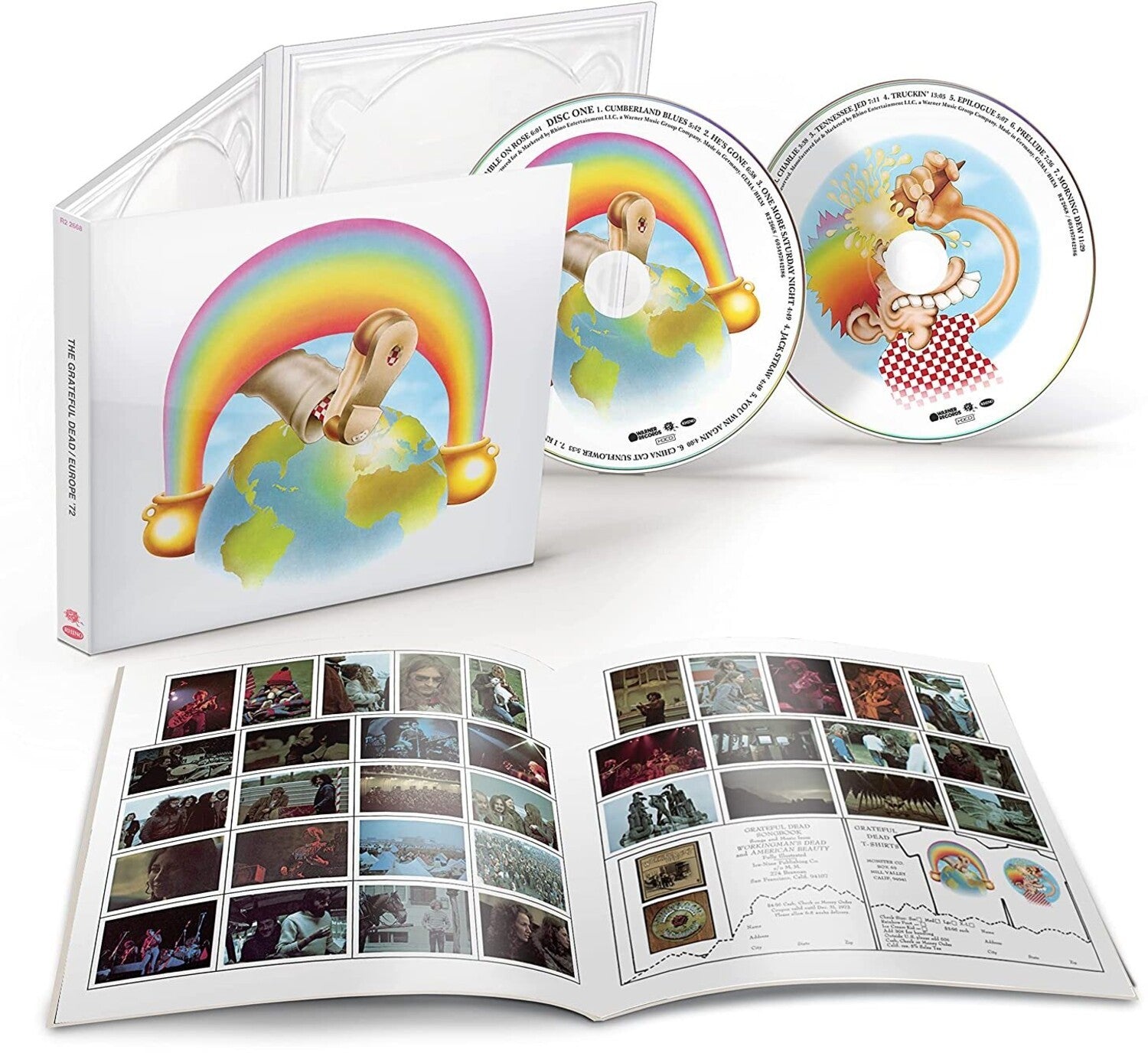 Music Never Stopped (3CD) & Lyceum Theatre, London, England 5/26/72 (Live) (4CD) & Europe 72 (Live) (50Th Anniversary Edition/2CD) & Fox Theatre, St. Louis, Mo (12/10/71) (Live) (3CD)