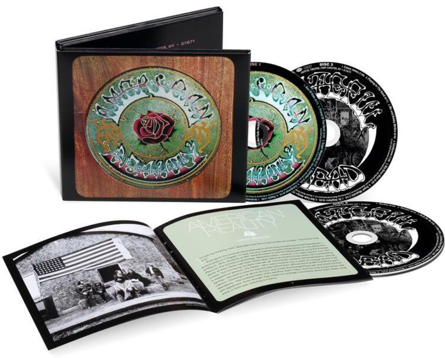 Fox Theatre, St. Louis, Mo (12/10/71) (Live) (3CD) & American Beauty (50Th Anniversary Deluxe Edition/3CD W/O-Card)