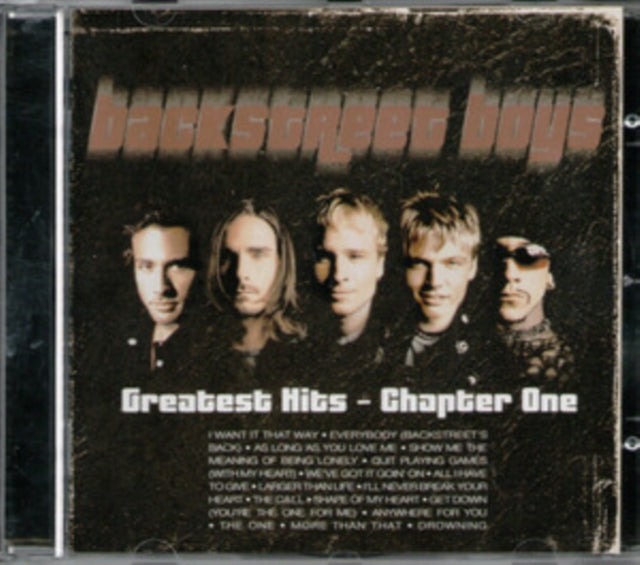 This is a 2 CD SKU bundle.
1.This CD is brand new.Format: CDMusic Style: Deep HouseThis item's title is: Greatest Hits: Chapter OneArtist: Backstreet BoysLabel: SONY MUSIC UKBarcode: 638592226722Release Date: 10/29/2001
2.This CD is brand new.