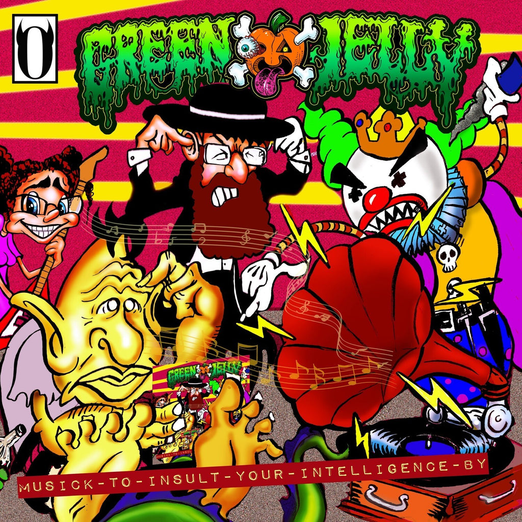 Musick To Insult Your Intelligence By (Orange/Black Splatter LP Vinyl/Remastered) & Garbage Band Kids (Green & Yellow Splatter LP Vinyl) & Garbage Band Kids (Pink/Green Haze LP Vinyl)
