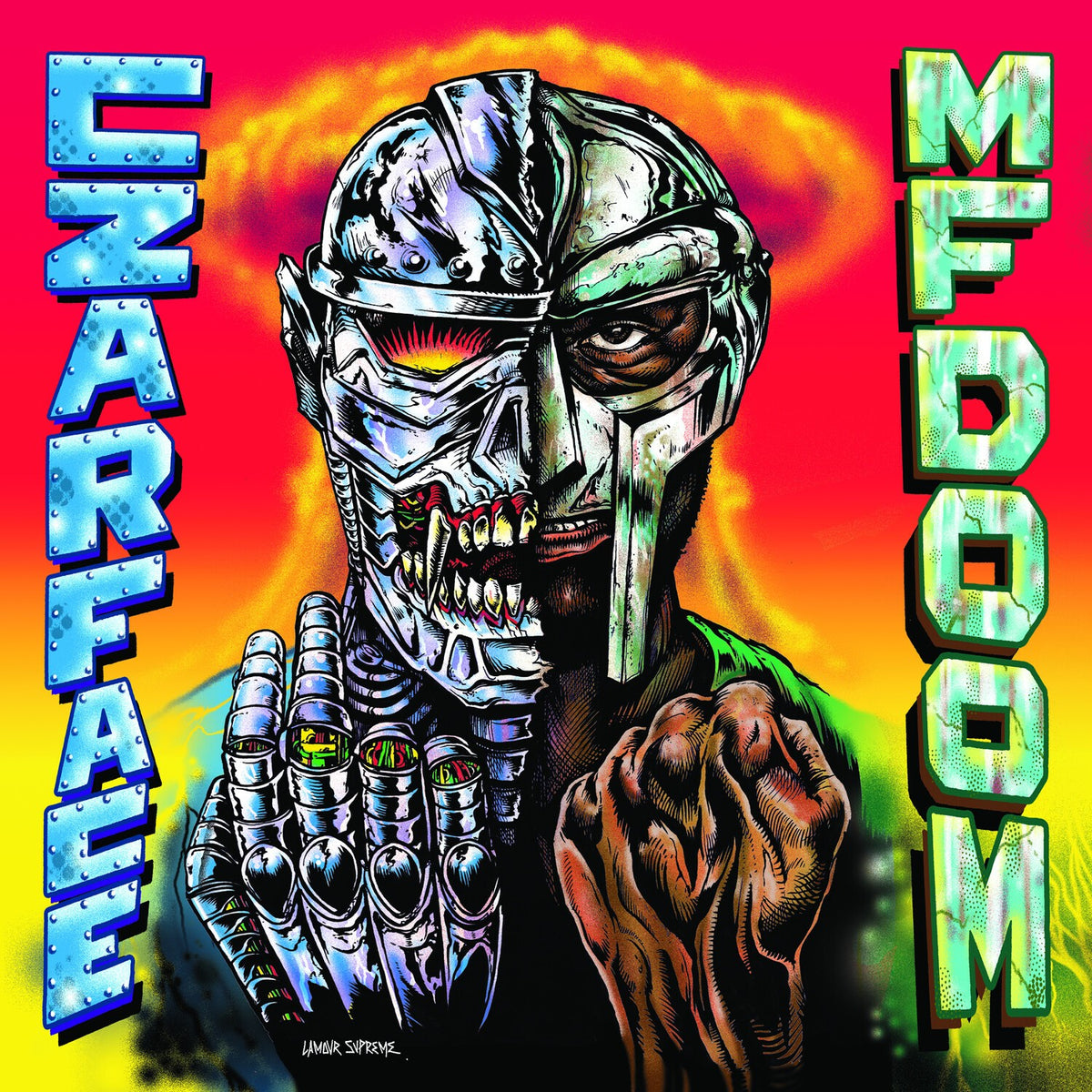 Czar Noir (Red/White LP Vinyl) & Czarface Meets Metal Face