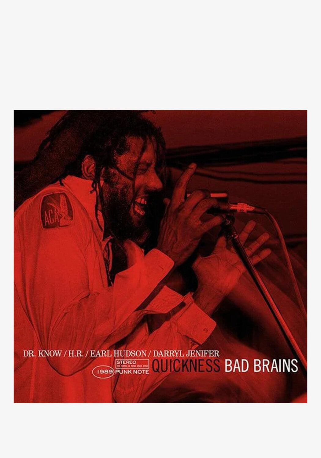 Quickness & Quickness (Punk Note) & Bad Brains (Transparent Red LP Vinyl)