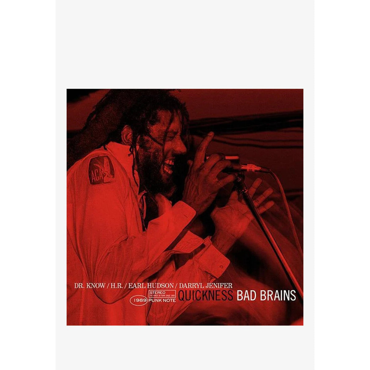 Quickness & Quickness (Punk Note) & Bad Brains (Transparent Red LP Vinyl)