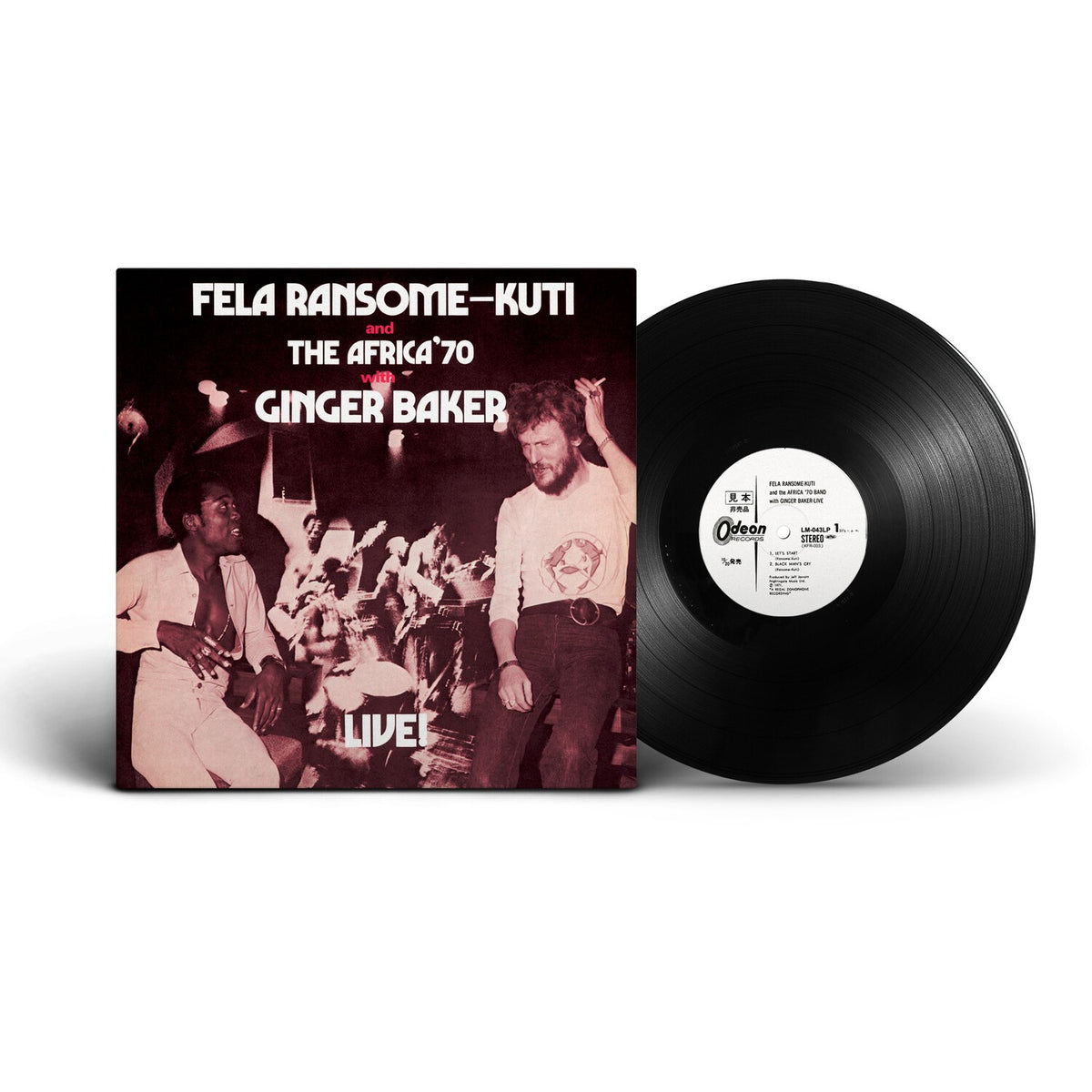Fela Live With Ginger Baker & He Miss Road