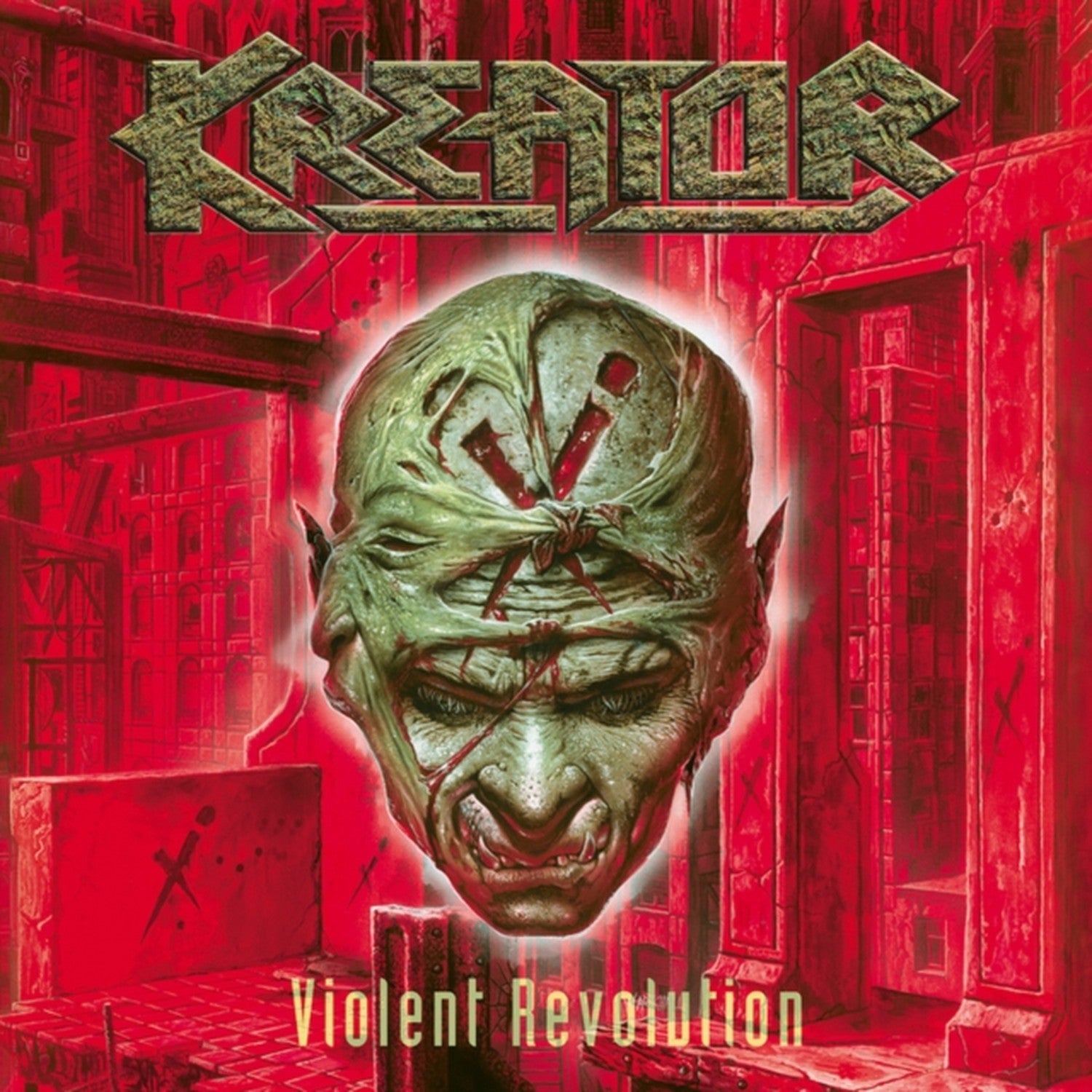 Krushers Of The World (LP Sleeve) (Red Vinyl) & Violent Revolution (Yellow LP Vinyl)