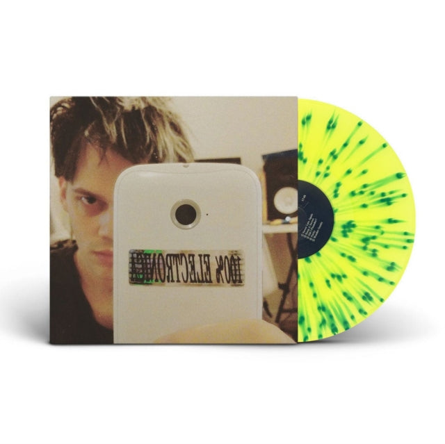 100% Electronica LP (Neon Yellow W/ Green Splatter Vinyl) & Slide (Light Blue Over Transparent Swirl LP Vinyl) & Ooh Rap I Ya (Blue & Orange Swirl LP Vinyl)