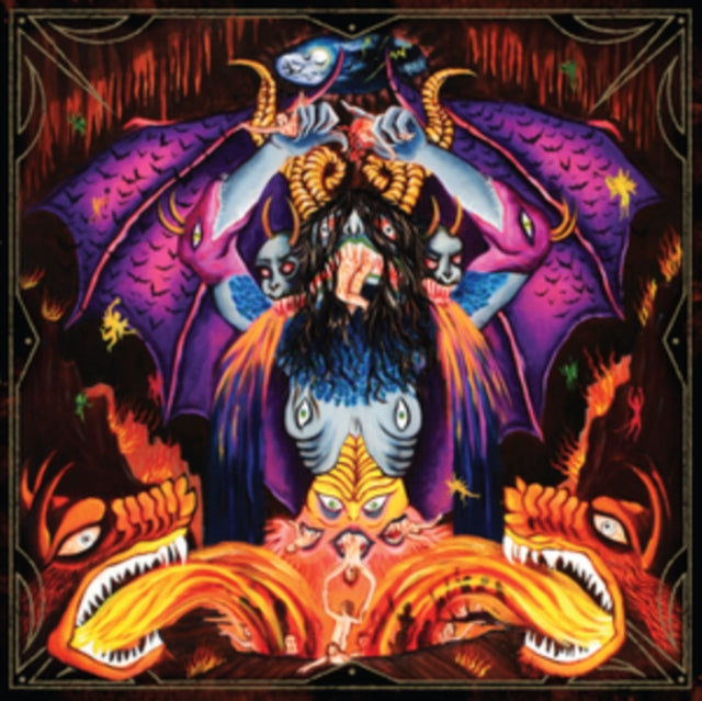 Satan Spits On Children Of Light (Neon Violet W/ Orange, Mustard Yellow & Cyan Blue Splatter LP Vinyl) & Ecstasies Of Never Ending Night (Black Ice With Violet, Hot Pink & Baby Pink Splatter LP Vinyl)