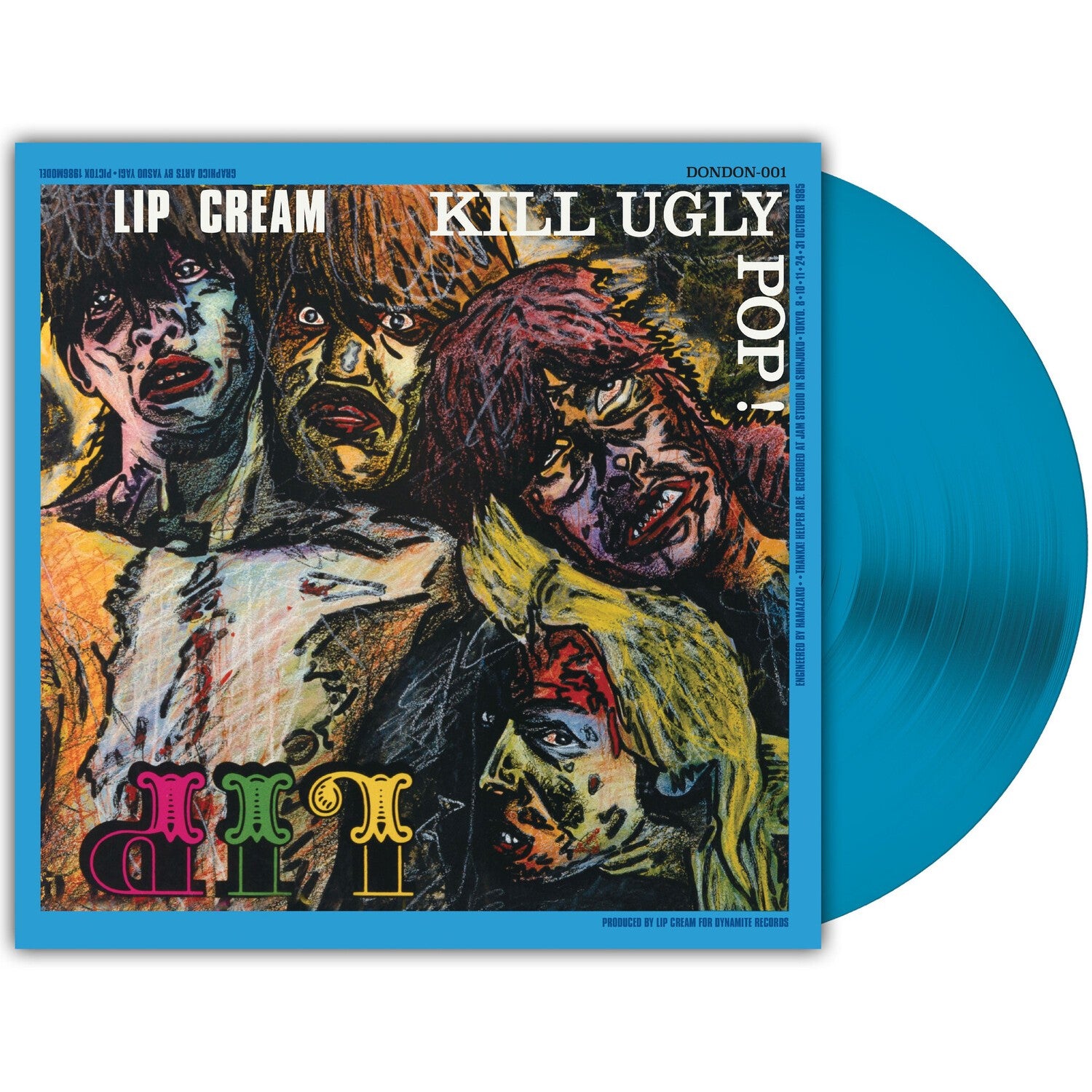 Kill Ugly Pop (Royal Blue LP Vinyl) & 9 Shocks Terror (Royal Blue LP Vinyl) & Close To The Edge (Orange LP Vinyl) & Thrash Til Death (Milky Clear LP Vinyl) & Big Foot Cassette (Highlighter Yellow LP Vinyl)
