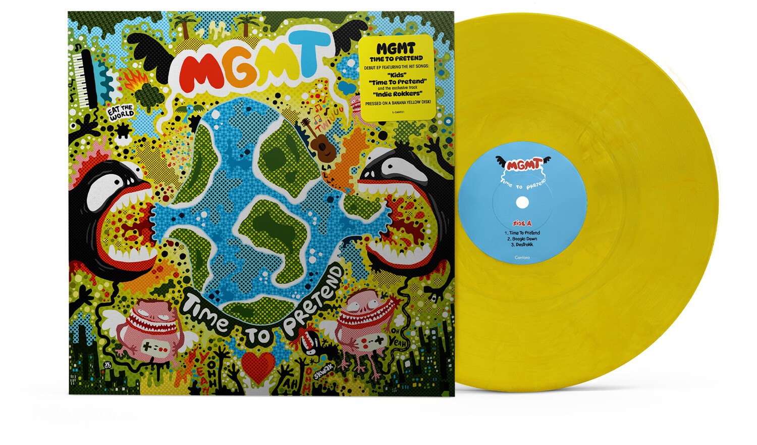 Time To Pretend (20Th Anniversary/Ep/Banana Yellow LP Vinyl) & Oracular Spectacular (180G)
