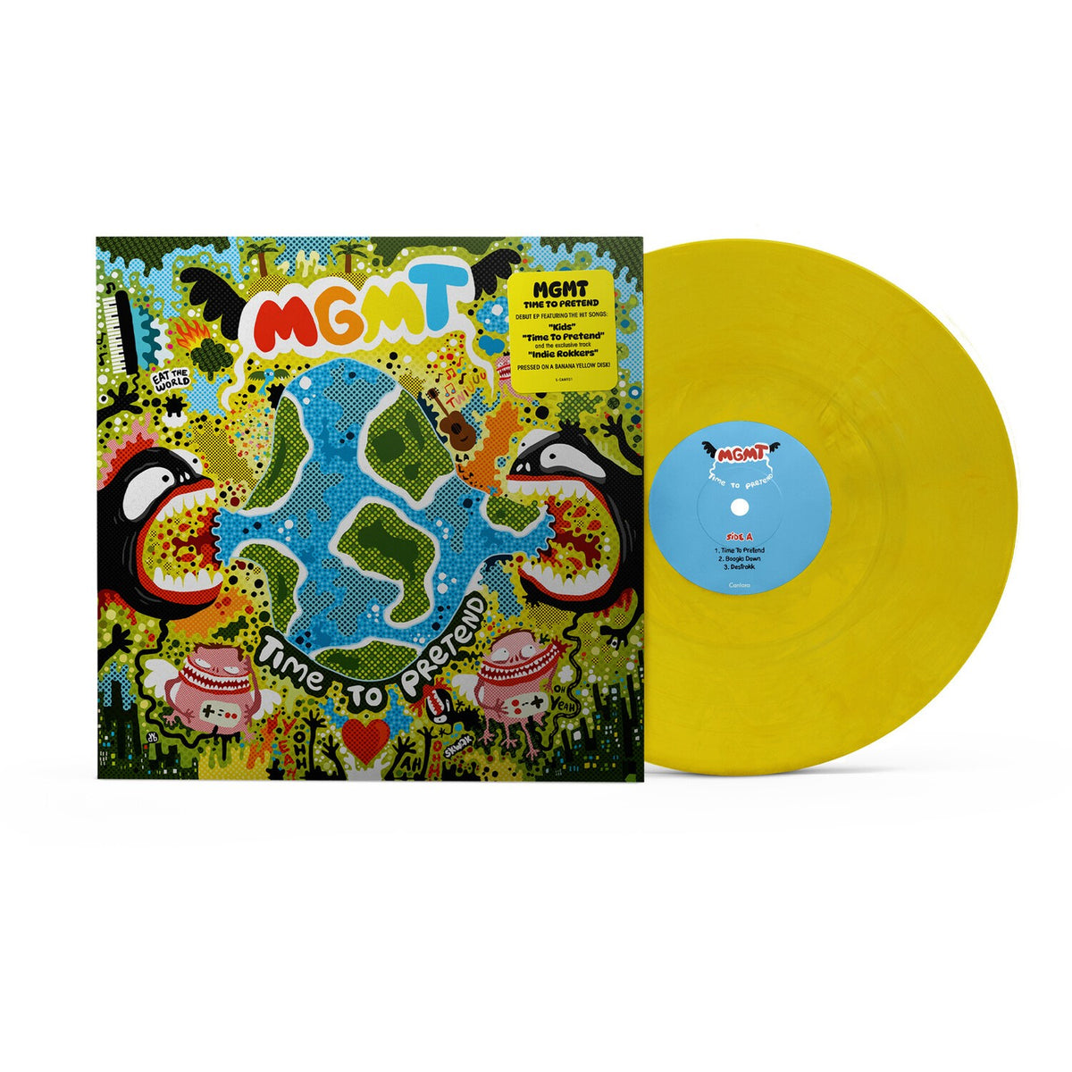 Time To Pretend (20Th Anniversary/Ep/Banana Yellow LP Vinyl) & Loss Of Life (Black & Grey Splatter LP Vinyl/140G) & Oracular Spectacular (180G) & Little Dark Age (X) (2LP/180G/Dl Card)