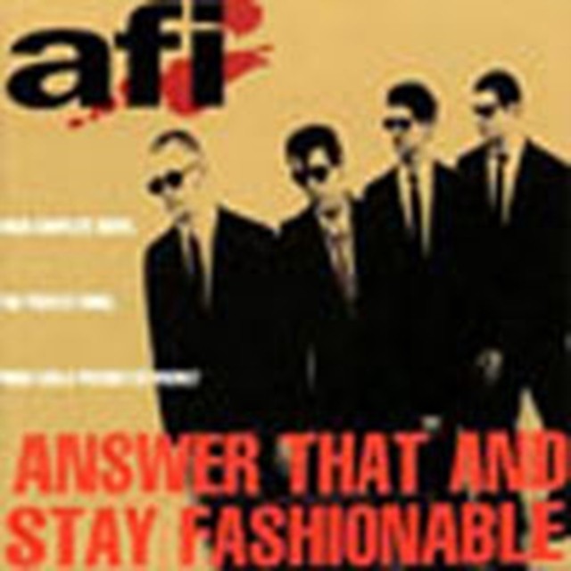Answer That & Stay Fashionable & Black Sails In The Sunset & Art Of Drowning