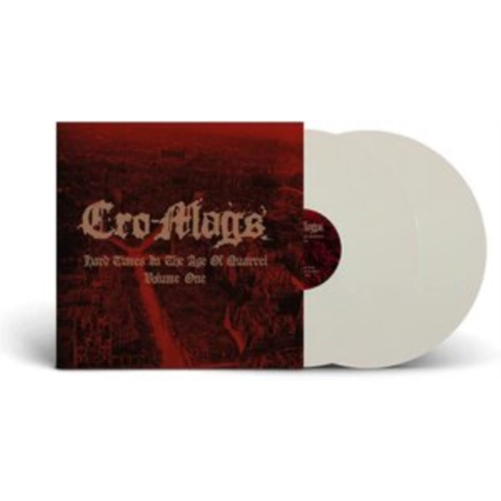 Cro-Mags - Hard Times In The Age Of Quarrel: Vol 1 (2LP/White Vinyl) & Hard Times In The Age Of Quarrel: Vol 2 (2LP/Red Vinyl)