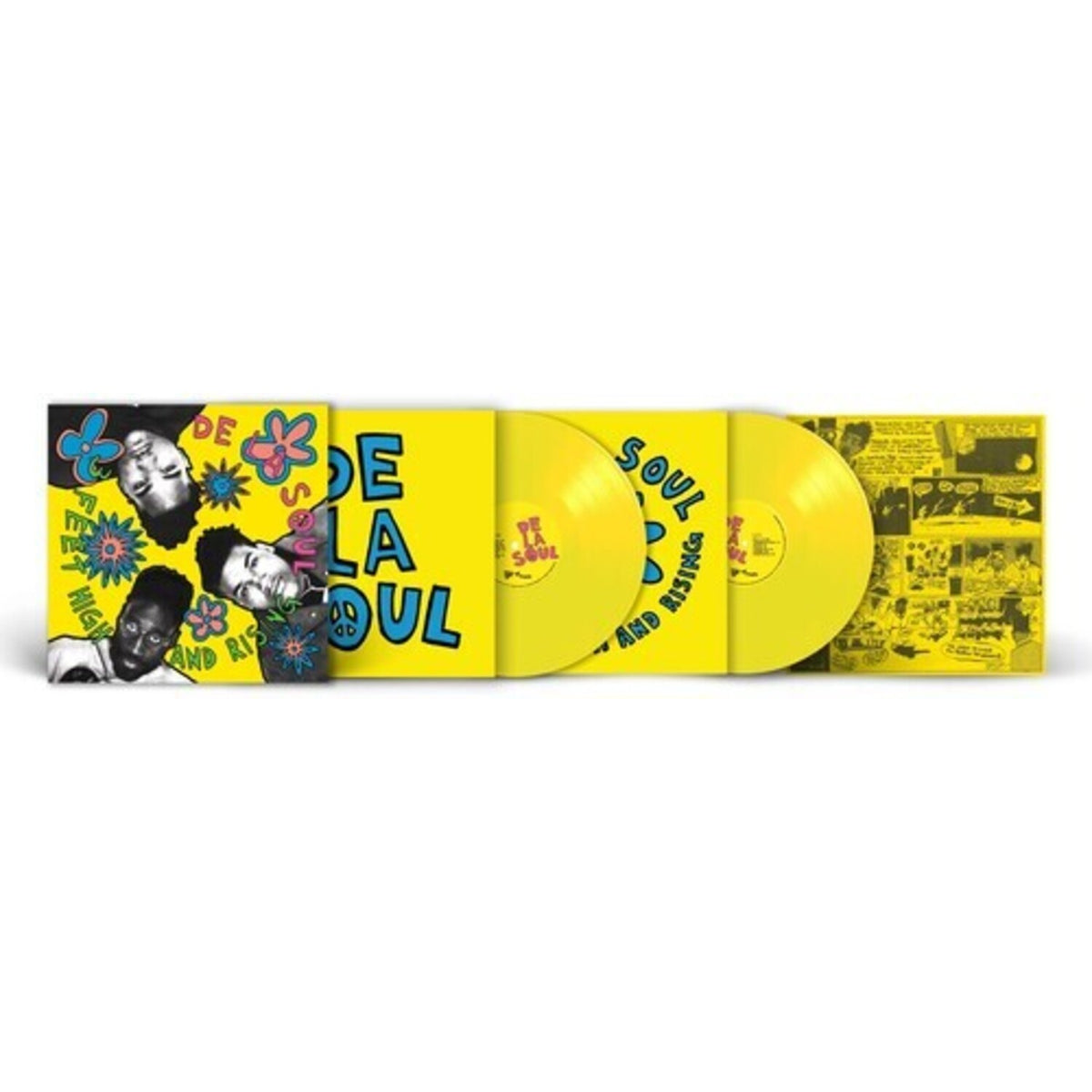 3 Feet High & Rising (2LP/Yellow Vinyl) & Art Official Intelligence: Mosaic Thump (Remaster) & Aoi: Bionix (Remaster/2LP) & 3 Feet High & Rising (Magenta Vinyl/2LP)