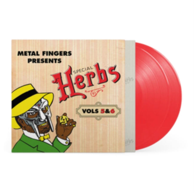 Metal Fingers Presents: Special Herbs Vol. 3 & 4 (2LP/Lemon Yellow Vinyl) & Metal Fingers Presents: Special Herbs Vol. 5 & 6 (2LP/Apple Red Vinyl) & Metal Fingers Presents: Special Herbs Vol. 7 & 8 (2LP/Sly Blue Vinyl) & Born Like This (2LP)