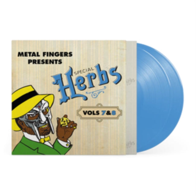Metal Fingers Presents: Special Herbs Vol. 3 & 4 (2LP/Lemon Yellow Vinyl) & Metal Fingers Presents: Special Herbs Vol. 5 & 6 (2LP/Apple Red Vinyl) & Metal Fingers Presents: Special Herbs Vol. 7 & 8 (2LP/Sly Blue Vinyl) & Born Like This (2LP)