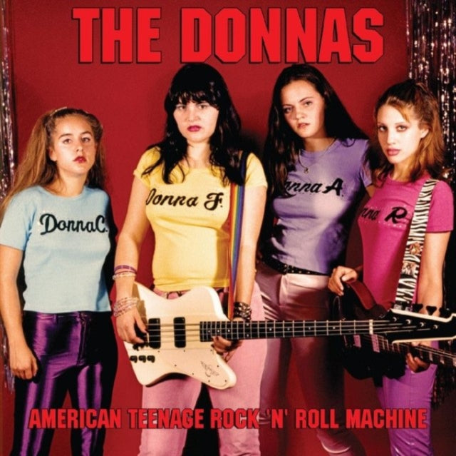 American Teenage Rock 'N' Roll Machine (Fire Orange With Black Swirl LP Vinyl) & Spend The Night (Hot Pink LP Vinyl)