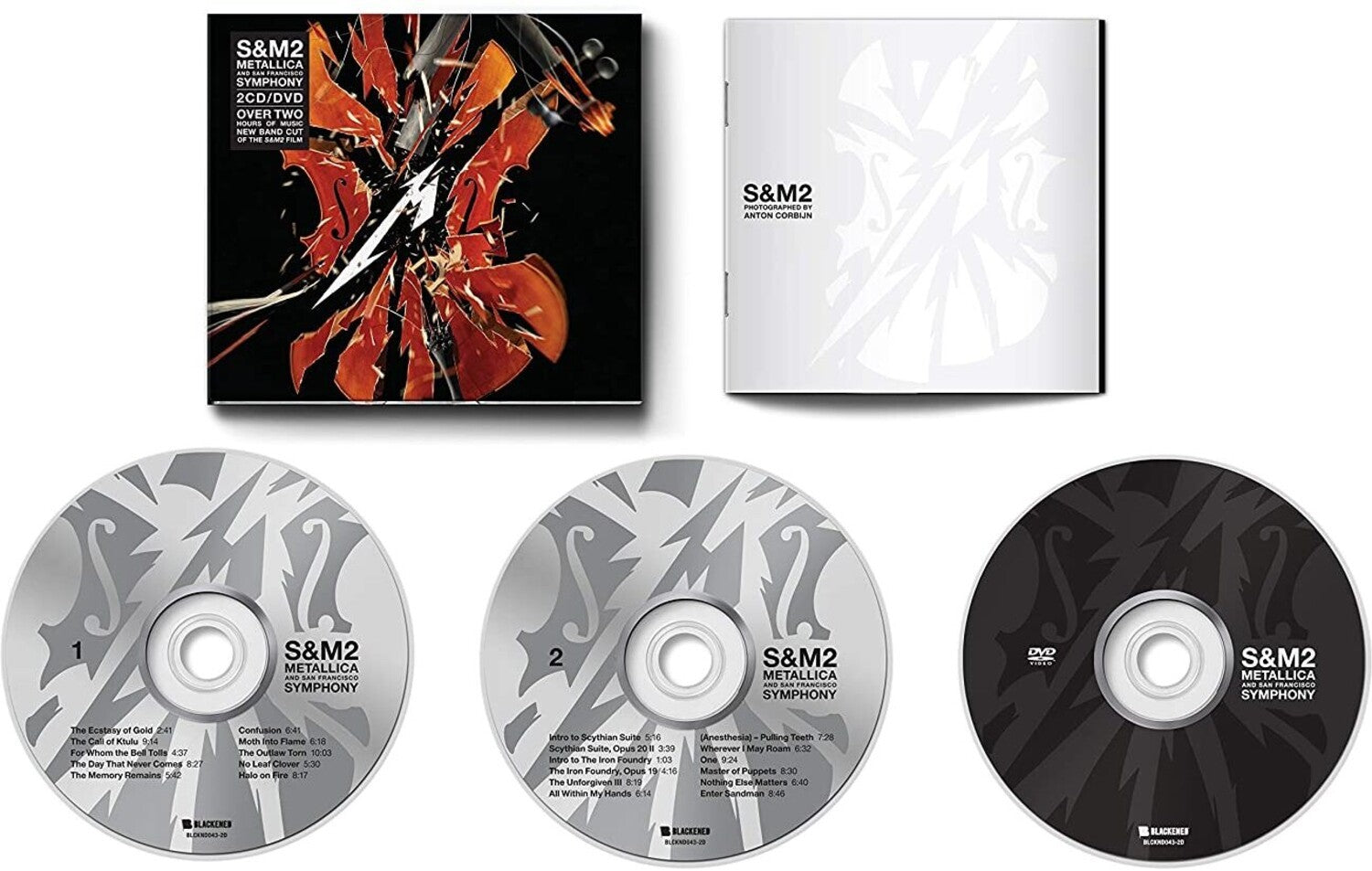 S&M2 (2CD) & S&M2 (2CD/DVD)