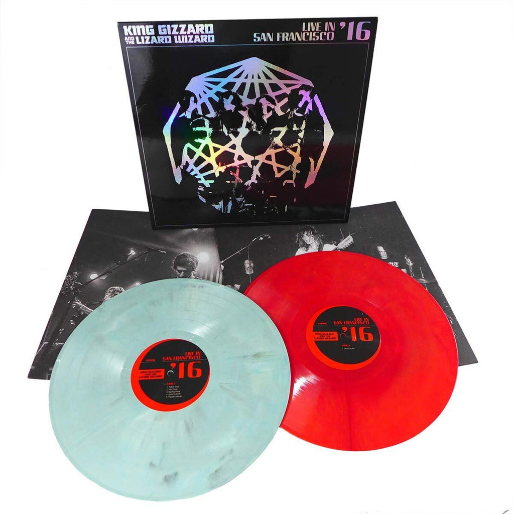 King Gizzard - Live In Miami '24 (Splatter Vinyl/3LP) & Live In San Francisco '16 (Deluxe/2LP/Fog/Sunburst Vinyl) & Live Around The Globe: Part V (Colored LP Vinyl)