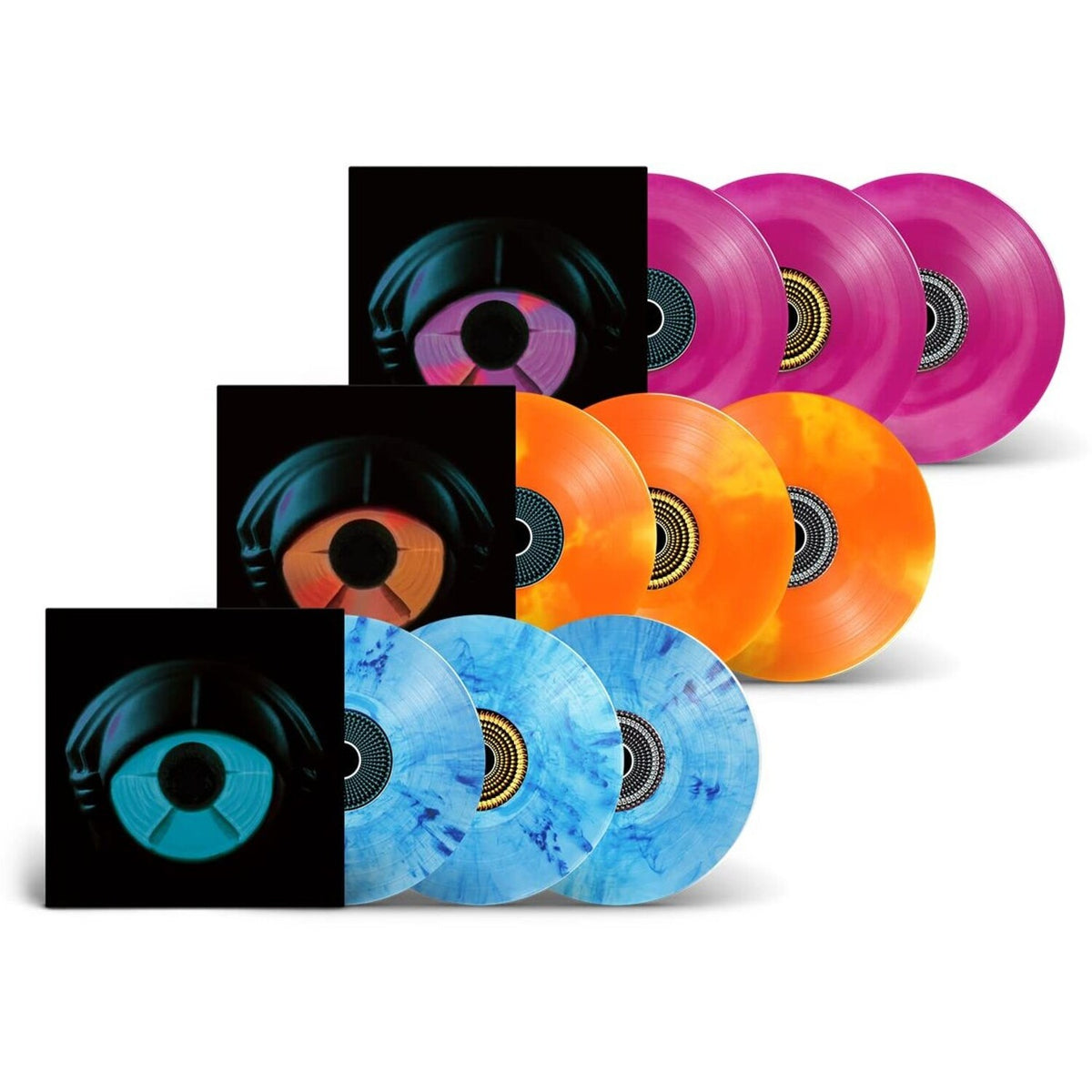 Okonokos (Deluxe/Unique Colored Vinyl/4LP/Book & Circuital (Deluxe Edition/Random Color Vinyl/3LP) & Z (20Th Anniversary/3LP/Deluxe Edition/Pink/Peach/Green Vinyl)