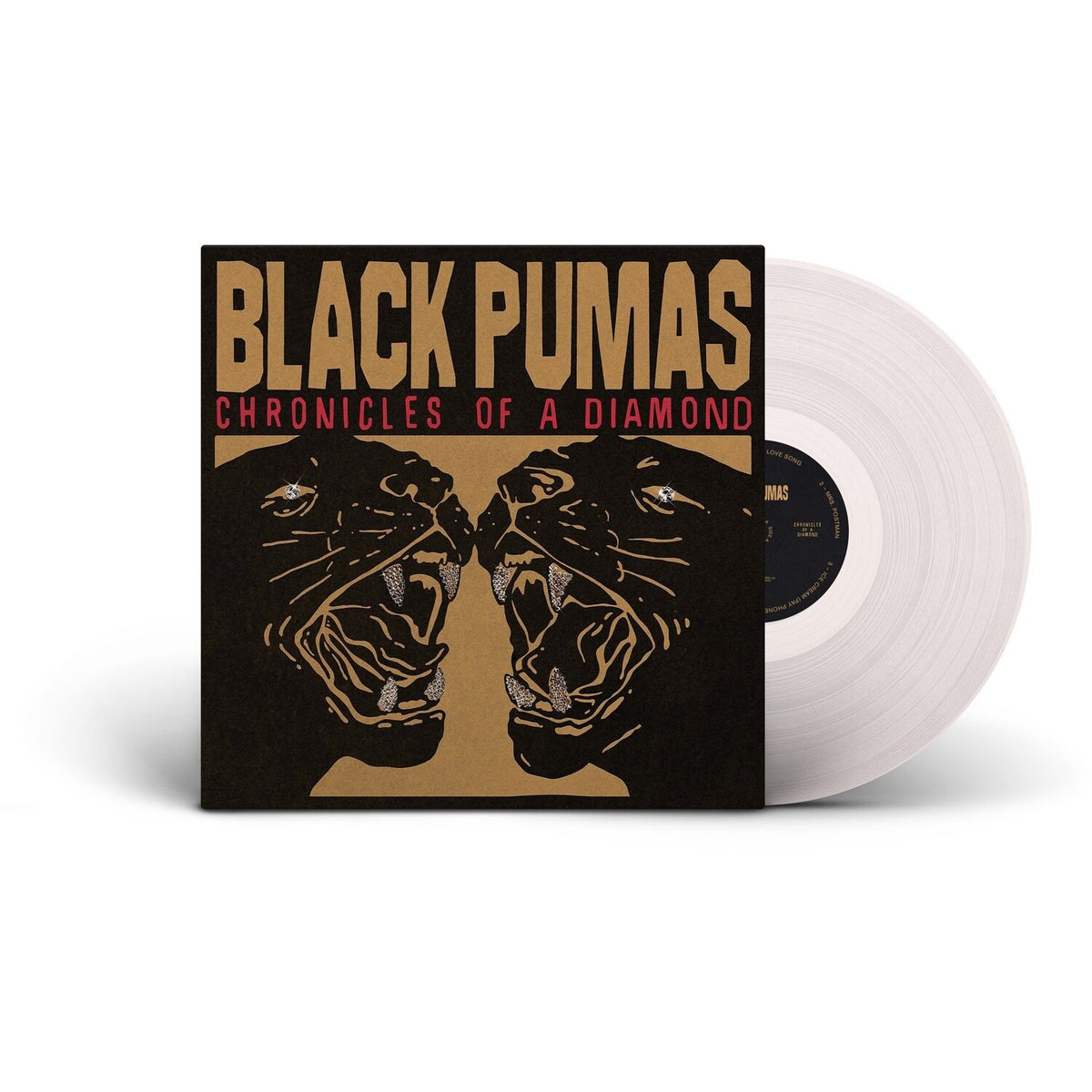Black Pumas - Black Pumas (Cream LP Vinyl) & Black Pumas (Deluxe/Gold & Red/Black Marble Vinyl/2LP) & Chronicles Of A Diamond (Clear LP Vinyl)