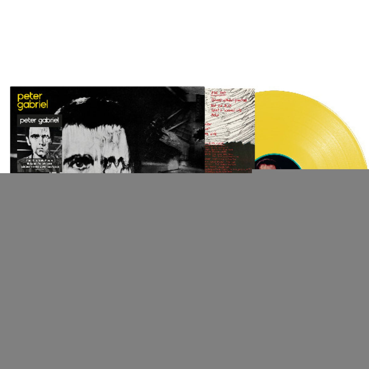 Peter Gabriel 1: Car & Peter Gabriel 2: Scratch & Peter Gabriel 3: Melt & Peter Gabriel 4: Security & Peter Gabriel 3: Melt (Yellow LP Vinyl/180G)