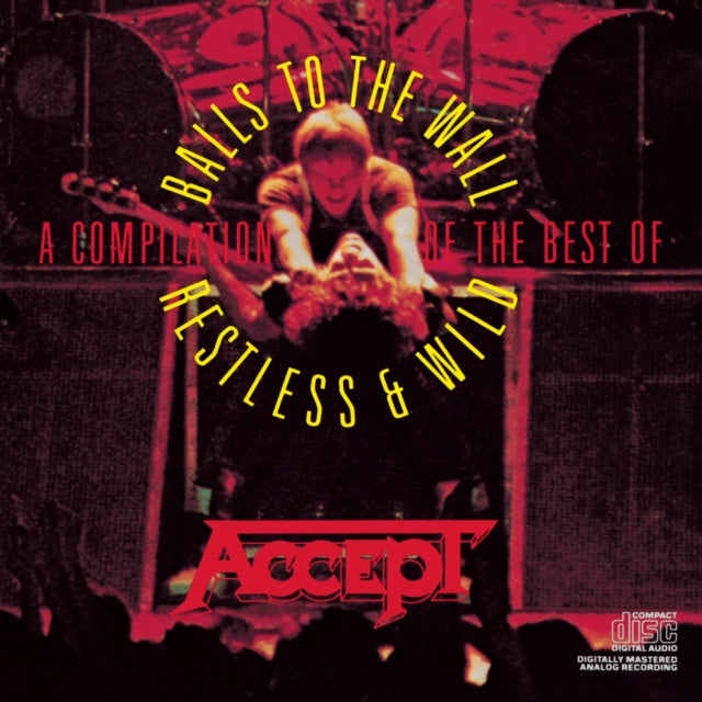 This is a 2 CD SKU bundle.
1.This CD is brand new.Format: CDMusic Style: Heavy MetalThis item's title is: Balls To The WallArtist: AcceptLabel: LEGACYBarcode: 696998575622Release Date: 8/28/2001
2.This CD is brand new.