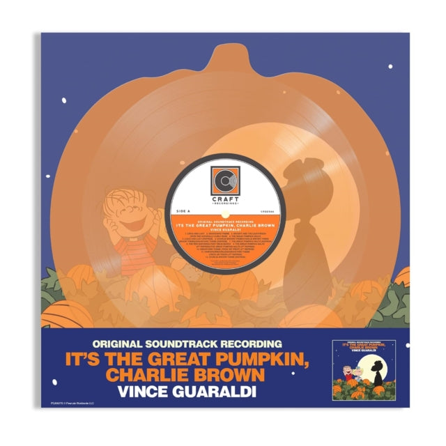 You're A Good Sport, Charlie Brown (45RPM/Eco-Black LP Vinyl/Ost/50Th Anniversary) & It's The Great Pumpkin, Charlie Brown (Translucent Orange Pumpkin Shaped 33 1/3RPM LP Vinyl)