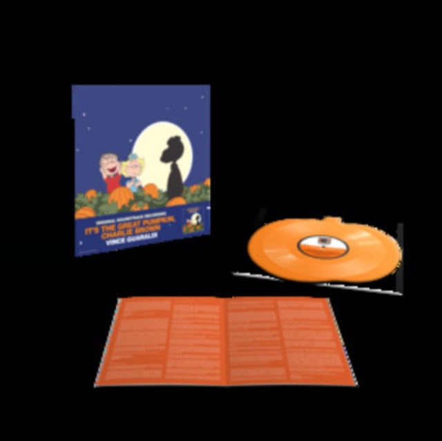 Charlie Brown Christmas (Green LP Vinyl) & It's The Great Pumpkin, Charlie Brown (45RPM) & It's The Great Pumpkin, Charlie Brown (Translucent Orange Pumpkin Shaped 33 1/3RPM LP Vinyl)