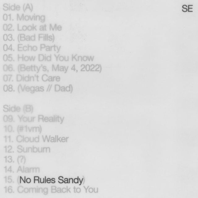 This is a 2 LP Vinyl SKU bundle.
1.This LP Vinyl is brand new.Format: LP VinylThis item's title is: No Rules SandyArtist: Sylvan EssoLabel: LOMA VISTABarcode: 888072462045Release Date: 1/20/2023
2.This LP Vinyl is brand new.