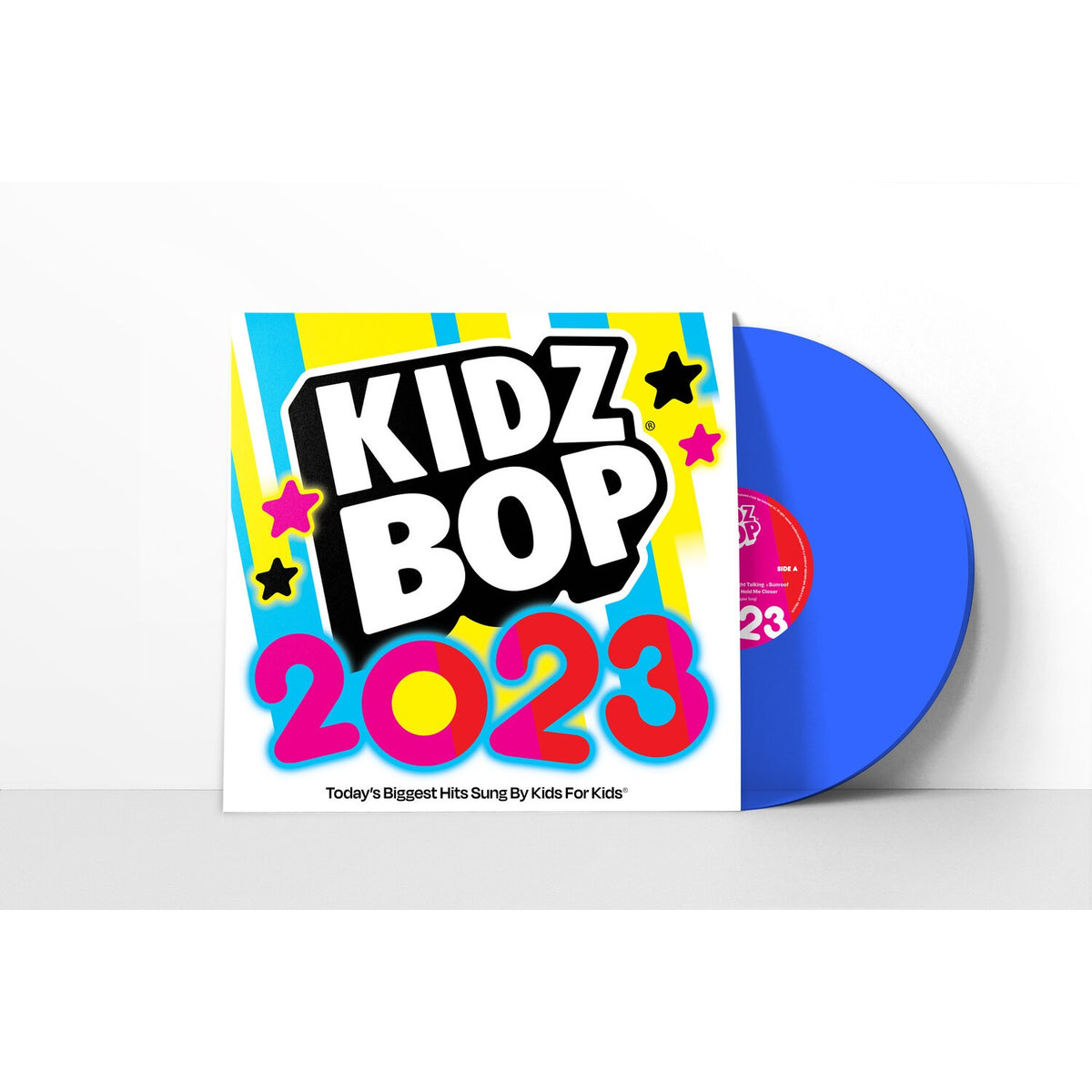 Kidz Bop 2021 (Neon Green LP Vinyl) & Kidz Bop 2023 (Electric Blue LP Vinyl) & Kidz Bop 2024 (Pop Star Pink LP Vinyl)
