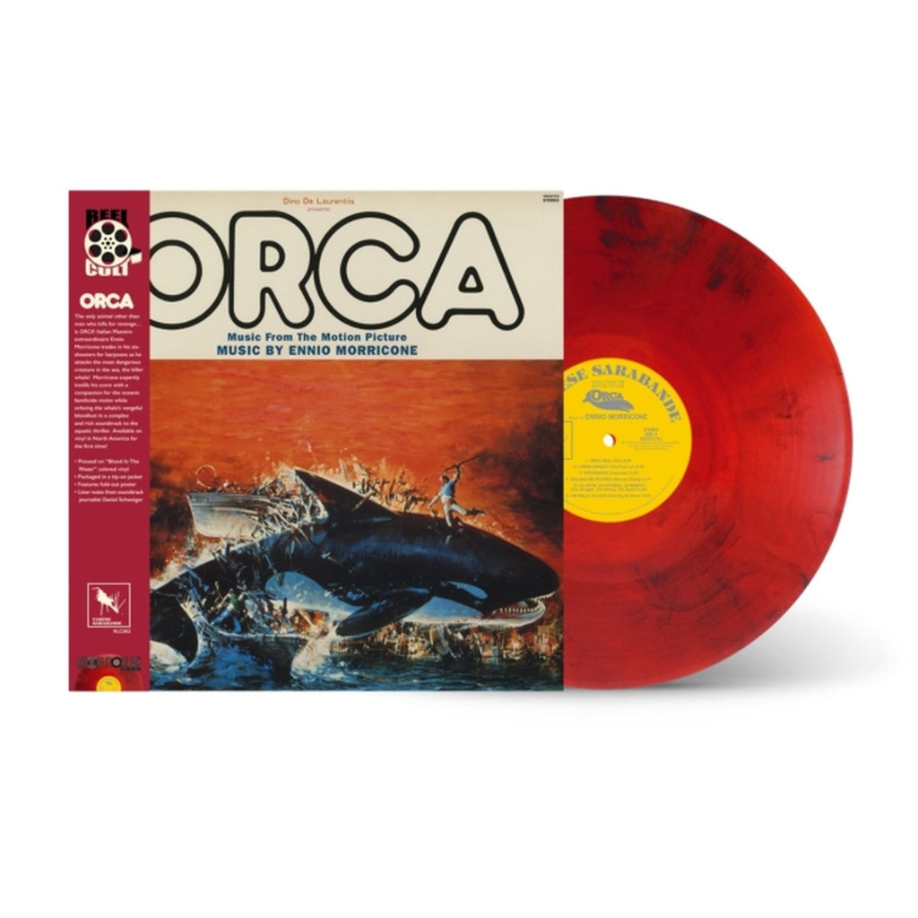 Blue-Eyed Bandit (Il Bandito Dagli Occhi Azzurri) Ost & Senza Sapere Niente Di Lei (Yellow LP Vinyl) & Storie Di Vita E Malavita (Colonna Sonora Originale Del Film) & Orca (Music From The Motion Picture) (Reel Cut Series) (Red LP Vinyl)