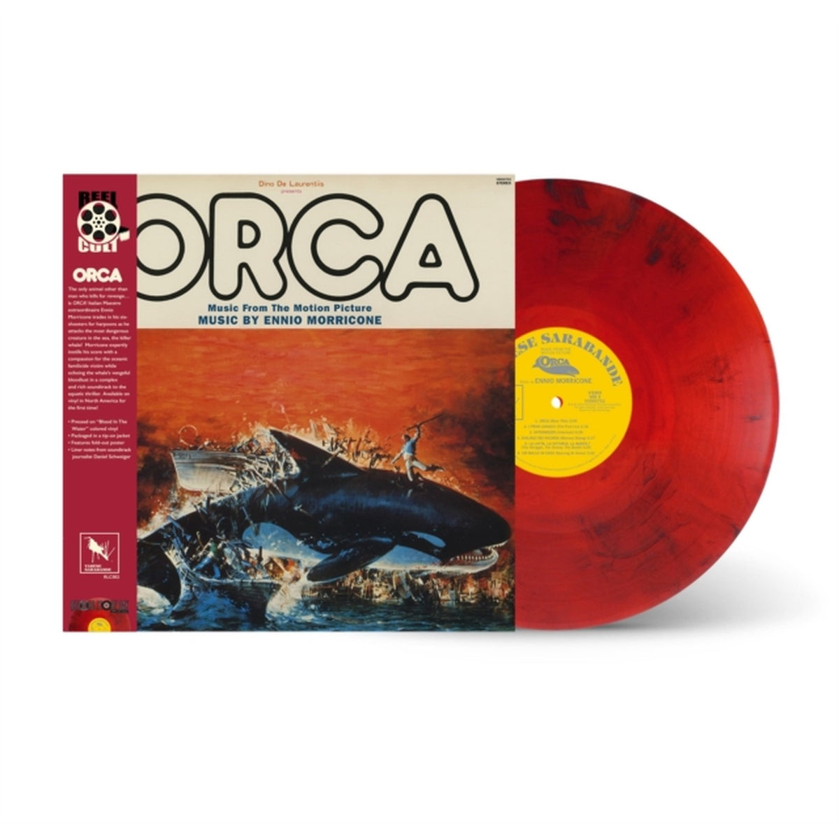 L’Ultimo Treno Della Notte (Yellow LP Vinyl) & Orca (Music From The Motion Picture) (Reel Cut Series) (Red LP Vinyl)