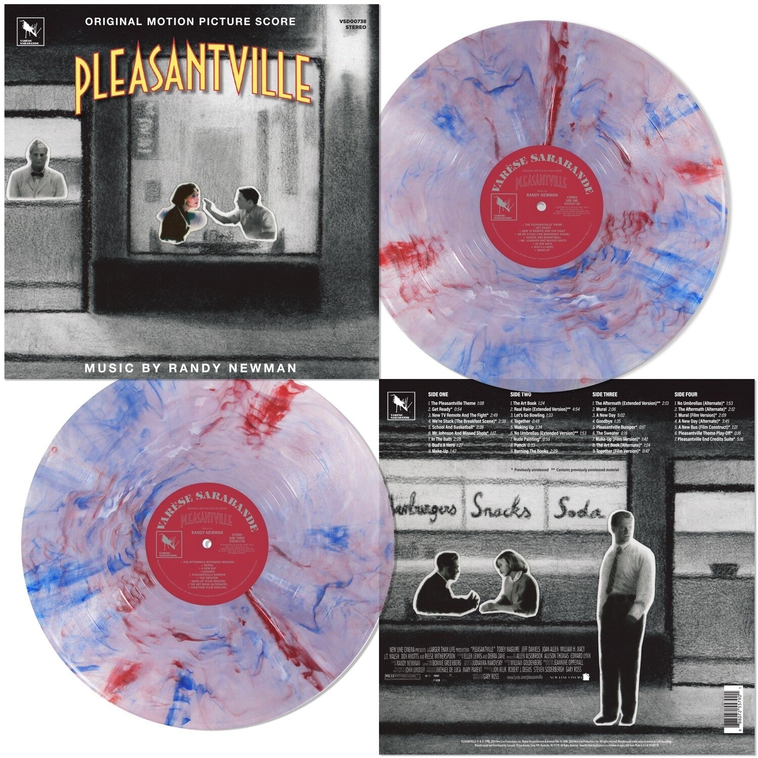 Avalon (Solid Blue & Solid Silver LP Vinyl) & Pleasantville Ost (Deluxe Edition/America Vinyl/2LP)