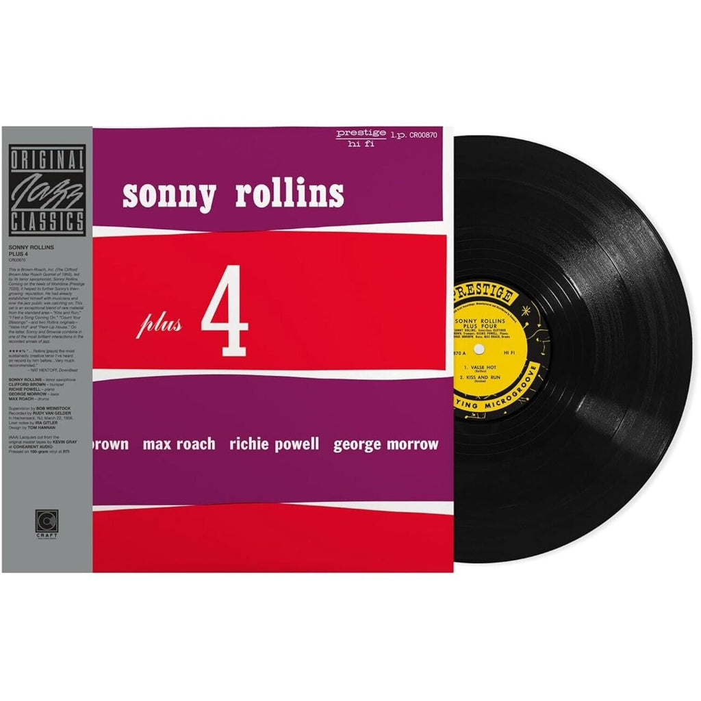Brass/Trio (Verve Vault Series) (180G) & Way Out West (Contemporary Records Acoustic Sounds Series) & Plus 4 (Original Jazz Classics Series) (180G)